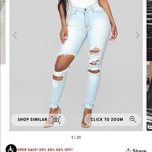 Fashion nova Jeans